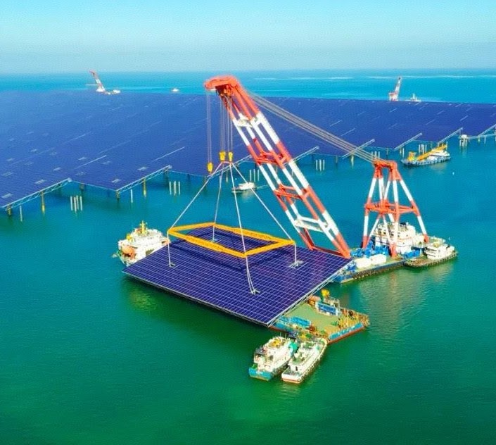 SRPV700D+ZMA Offshore Solar Installation — CGN Zhaoyuan 400MW